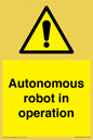 WV7858: Autonomous robot in operation