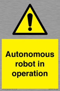 WV7858: Autonomous robot in operation