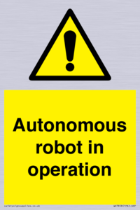 WV7858: Autonomous robot in operation