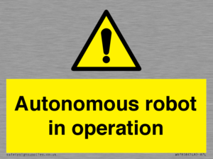 WV7858: Autonomous robot in operation