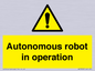 WV7858: Autonomous robot in operation
