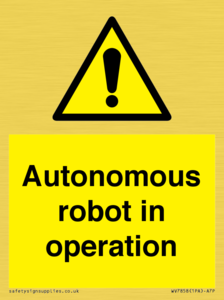 WV7858: Autonomous robot in operation