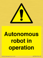 WV7858: Autonomous robot in operation