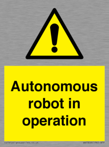 WV7858: Autonomous robot in operation