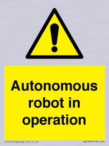 WV7858: Autonomous robot in operation