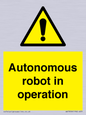WV7858: Autonomous robot in operation