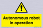 WV7858: Autonomous robot in operation