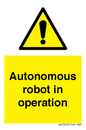 WV7858: Autonomous robot in operation
