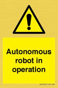 WV7858: Autonomous robot in operation