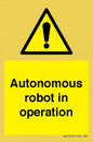 WV7858: Autonomous robot in operation