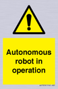 WV7858: Autonomous robot in operation