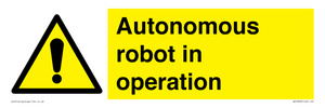 WV7858: Autonomous robot in operation