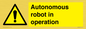 WV7858: Autonomous robot in operation