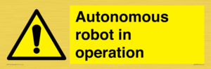 WV7858: Autonomous robot in operation