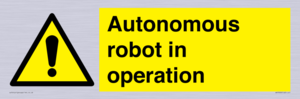 WV7858: Autonomous robot in operation