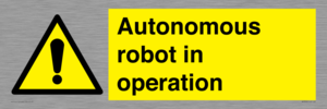 WV7858: Autonomous robot in operation