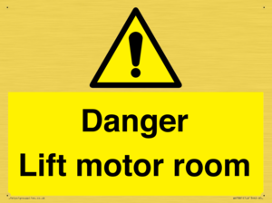 WV7881: Danger Lift motor room