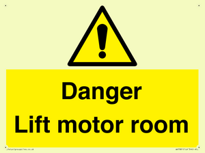 WV7881: Danger Lift motor room