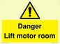 WV7881: Danger Lift motor room