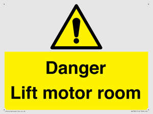 WV7881: Danger Lift motor room