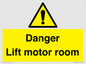 WV7881: Danger Lift motor room