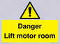 WV7881: Danger Lift motor room