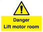WV7881: Danger Lift motor room