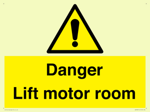 WV7881: Danger Lift motor room