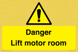 WV7881: Danger Lift motor room