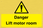 WV7881: Danger Lift motor room