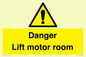 WV7881: Danger Lift motor room