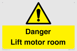 WV7881: Danger Lift motor room