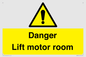 WV7881: Danger Lift motor room