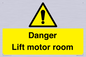 WV7881: Danger Lift motor room