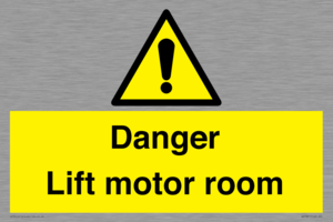 WV7881: Danger Lift motor room