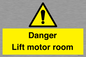 WV7881: Danger Lift motor room
