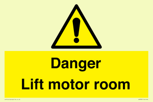 WV7881: Danger Lift motor room