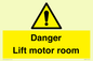 WV7881: Danger Lift motor room