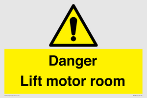 WV7881: Danger Lift motor room