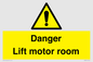 WV7881: Danger Lift motor room