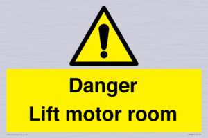 WV7881: Danger Lift motor room