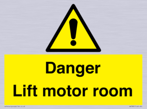 WV7881: Danger Lift motor room