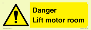 WV7881: Danger Lift motor room