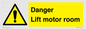 WV7881: Danger Lift motor room