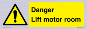 WV7881: Danger Lift motor room