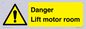 WV7881: Danger Lift motor room