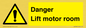 WV7881: Danger Lift motor room