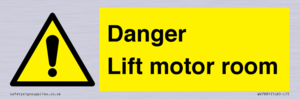 WV7881: Danger Lift motor room