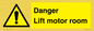 WV7881: Danger Lift motor room