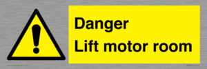 WV7881: Danger Lift motor room